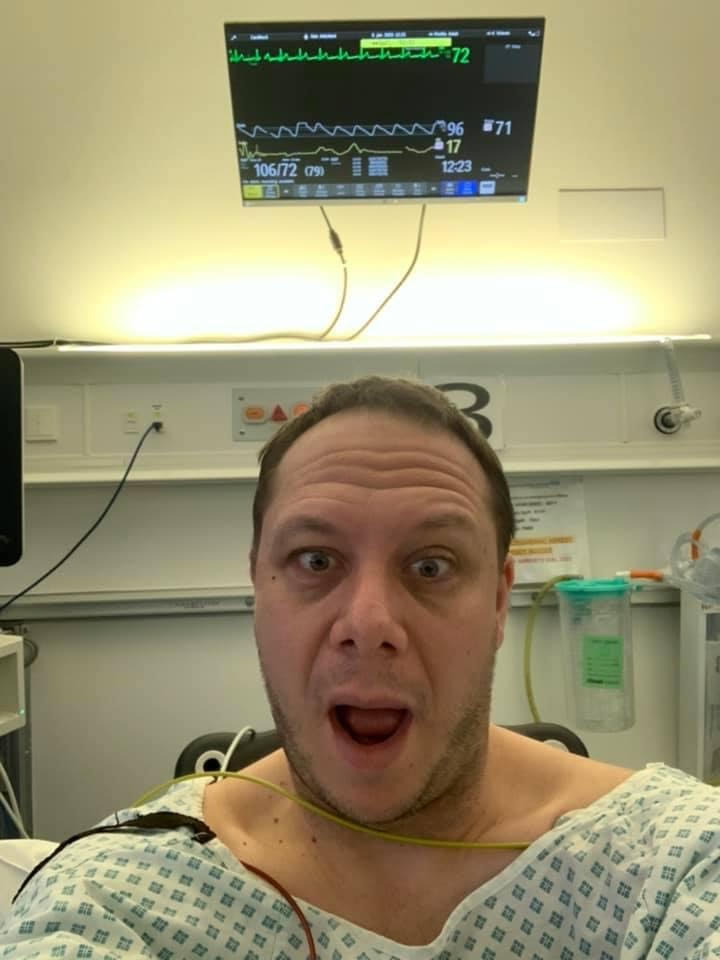 In the recovery room at St George's, University of London. Tooting, London, England