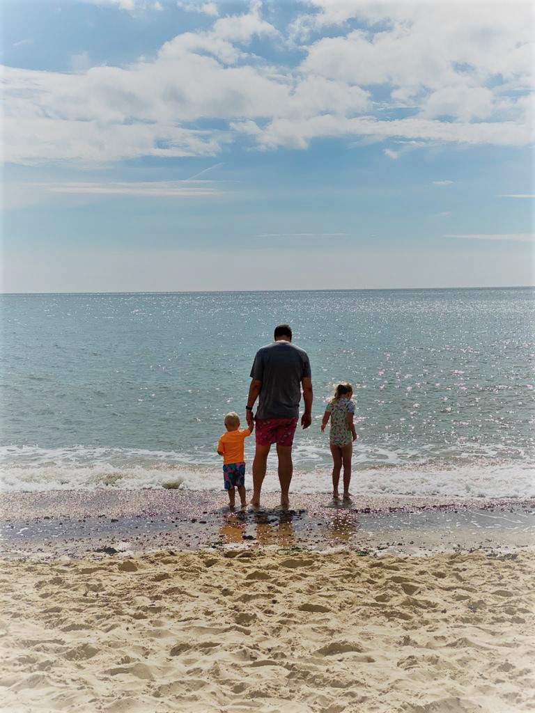 On the beach, somewhere in Suffolk, England